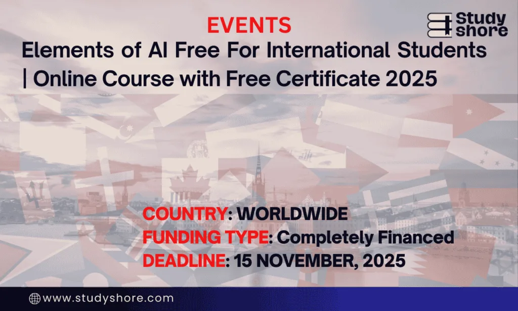 Elements of AI Free For International Students | Online Course with Free Certificate 2025