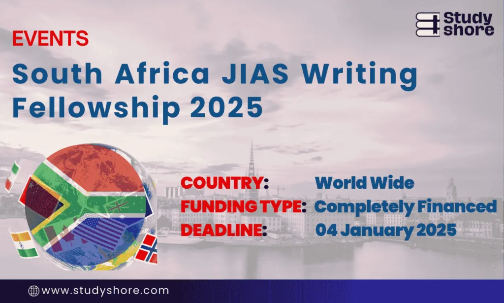 South Africa JIAS Writing Fellowship 2025 | Fully Funded